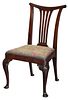 George II Shell Carved Mahogany Side Chair