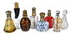 Eight Glass Perfume Burners
