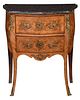 Louis XV Style Marquetry Inlaid Petit Commode