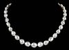 Tiffany & Co., Platinum, Pearl, and Diamond Necklace 