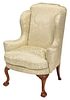 Chippendale Carved Mahogany Easy Chair