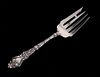Unger Brothers Douvaine Sterling Silver Meat Fork