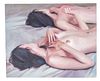 Oil Painting of Two Female Nudes