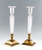 Pair of Pairpoint Candlesticks (Bronze)