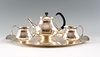 Mappin & Webb Silver Plate Tea Set - Eric Clements