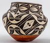 Native American Acoma Pueblo Pottery Vessel