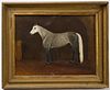 Folk Art Painting of a Horse