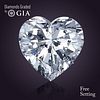 6.02 ct, D/FL, TYPE IIa Heart cut GIA Graded Diamond. Appraised Value: $1,535,100 