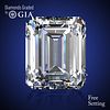1.50 ct, D/VS1, Emerald cut GIA Graded Diamond. Appraised Value: $45,900 