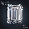 1.51 ct, E/VVS1, Emerald cut GIA Graded Diamond. Appraised Value: $50,700 