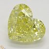 5.02 ct, Natural Fancy Intense Yellow Even Color, VVS2, Heart cut Diamond (GIA Graded), Appraised Value: $803,100 