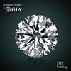 1.55 ct, F/VVS1, Round cut GIA Graded Diamond. Appraised Value: $69,800 