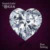 3.01 ct, I/VVS2, Heart cut GIA Graded Diamond. Appraised Value: $121,900 