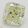 15.01 ct, Natural Fancy Light Yellow Even Color, IF, Cushion cut Diamond (GIA Graded), Appraised Value: $975,500 