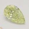 2.15 ct, Natural Fancy Light Yellow Even Color, VVS1, Pear cut Diamond (GIA Graded), Appraised Value: $56,700 
