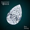 1.50 ct, D/VS1, Pear cut GIA Graded Diamond. Appraised Value: $45,900 
