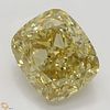 2.51 ct, Natural Fancy Brownish Yellow Even Color, VVS2, Cushion cut Diamond (GIA Graded), Appraised Value: $29,100 