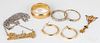 Group of 14K gold jewelry