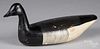 Chris Sprague carved and painted brant decoy