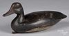 New Jersey carved and painted black duck decoy
