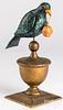 Jonathan Bastian carved and painted bird