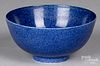 Chinese blue ground porcelain bowl