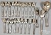 Sterling silver flatware and serving pieces