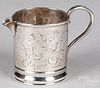 Philadelphia coin silver childs cup