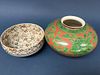 Japanese Porcelain Vase and Bowl