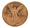 1947 Gold 50 Peso Coin, 1.2057 t.oz. pure gold, uncirculated. Winning bidder can take 1 or up to 10. Coins are located off site. One coin will be avai