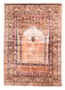 Antique Silk Tabriz Rug, 3’9’’ x 5’8’’