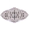 Art Deco Platinum Diamond Clips