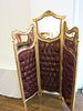 French LXV style Gilded 3 panel