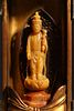 Qing Dynasty: A Carved TianHuang Guanyin Statue with Niche