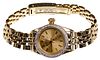 Rolex 14k Yellow Gold Case and Band Oyster Perpetual Wristwatch