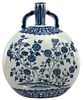 Chinese Blue and White Porcelain Moonflask Vase