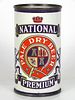 1952 National Premium Beer 12oz Flat Top Can 102-01 Baltimore, Maryland