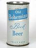 1965 Old Bohemian Bock Beer 12oz Flat Top Can 104-29.1b Hammonton, New Jersey