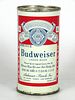 1959 Budweiser Lager Beer 10oz Flat Top Can 44-16 Saint Louis, Missouri