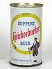 1958 Ruppert Knickerbocker Beer 12oz Flat Top Can 126-16.1a New York, New York
