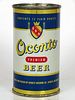 1959 Oconto Premium Beer 12oz Flat Top Can 104-01 Oconto, Wisconsin