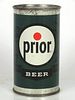 1953 Prior Beer 12oz Flat Top Can 117-02 Norristown, Pennsylvania