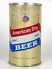 1960 American Dry Beer 12oz Flat Top Can 31-19.1 Hammonton, New Jersey