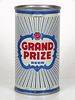 1958 Grand Prize Beer 12oz Flat Top Can 74-16.1 Houston, Texas