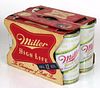 1960 Miller Beer Six Pack 12oz Six-pack Holder Milwaukee, Wisconsin