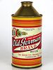 1947 Old German Brand Beer 12oz Cone Top Can 176-16 Cumberland, Maryland