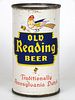 1956 Old Reading Beer 12oz Flat Top Can 106-13 Reading, Pennsylvania
