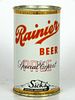 1959 Rainier Special Export Beer 12oz Flat Top Can OI-705 Spokane, Washington