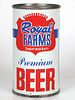 1962 Royal Farms Supermarkets Premium Beer 12oz Flat Top Can 125-29 Reading, Pennsylvania