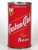 1967 Custom Club Lager Beer 12oz Flat Top Can 53-02 Santa Rosa, California